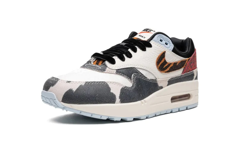 Nike Air Max AIR MAX 1 '87 MNS WMNS 'Tiger Swoosh Cow Print'